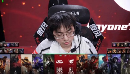 AL 1-1 BLG：Knight沙皇完全迷失，AL打赢关键团一波取胜
